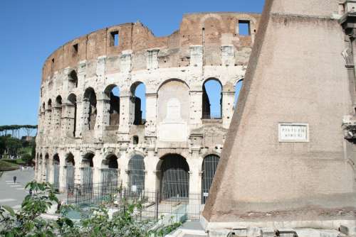 Colosseum Rome Italy Monument Historical Monuments