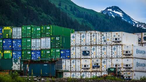 Container Logistics Transport Port Industry Juneau