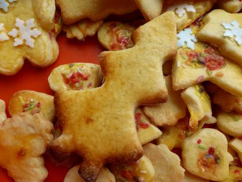 Cookie Ausstecherle Fir Tree Christmas Biscuit