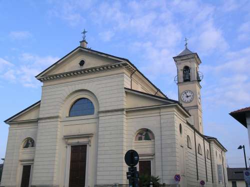 Cornate D'Adda Italy Colnago Church