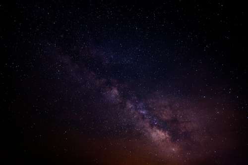 Cosmos Dark Galaxy Milky Way Sky Space Stars