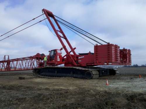 Crane Industry Construction Worker Equipment
