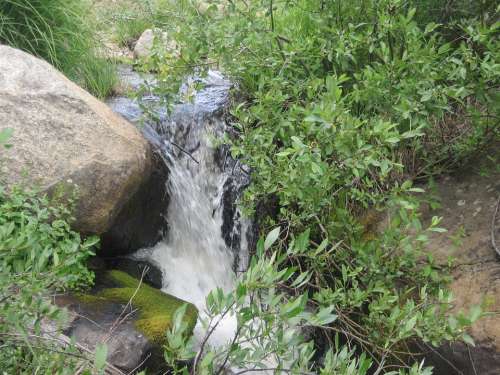 Creek Water Nature Landscape Flow