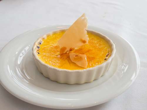 Creme Brulee Dessert Food Sugar Sweet Vanilla