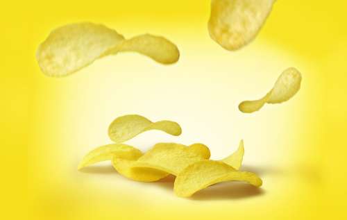Crisp Potato Fast Food Chips