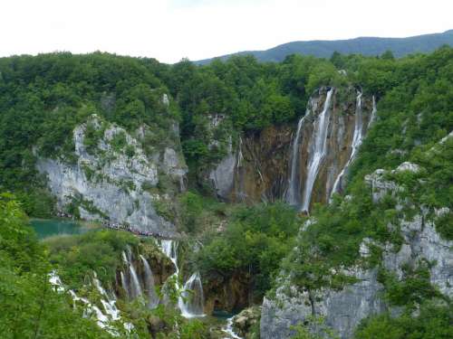 Croatia Waterfall Nature