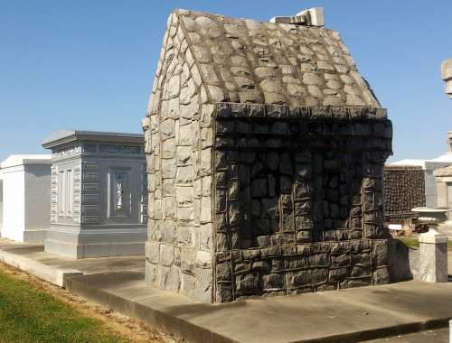 Crypt Tomb Louisiana Cemetery Graves New Orleans