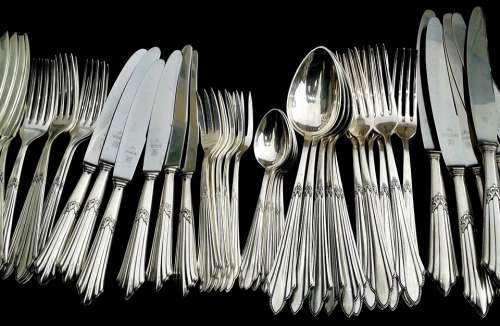 Cutlery Panel Cutlery Knife Forks Spoon Silverware