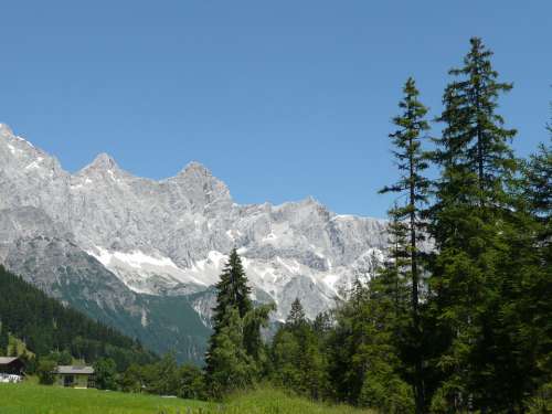 Dachstein Mountains Austria Europe Landscape