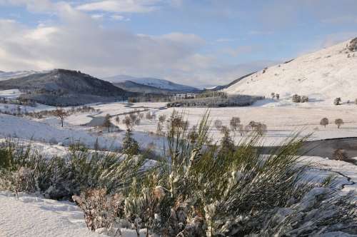 Dee River Water Scottish Deeside Scotland