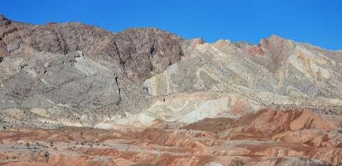 Desert Red Rock Lake Mead National Park Vacation