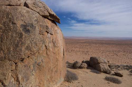 Desert Rocks Landscape Sandstone Scenic Geology