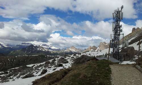 Dolomites Belluno Mountains Alpine Landscape Italy