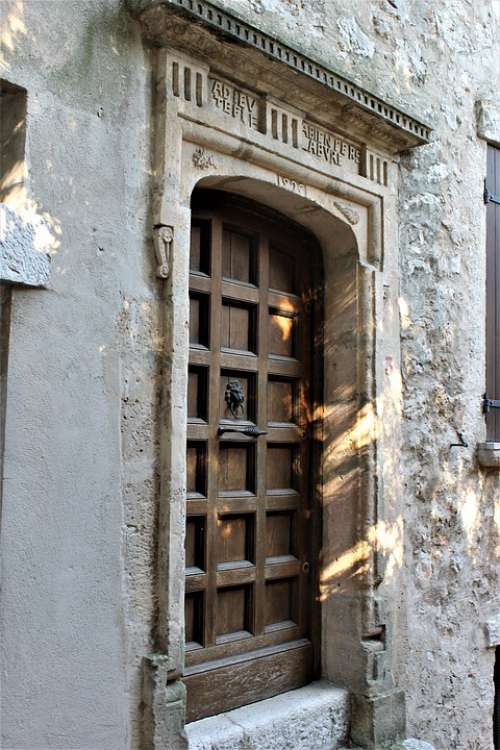 Door Medieval Door Wooden Door Old Door Pierre