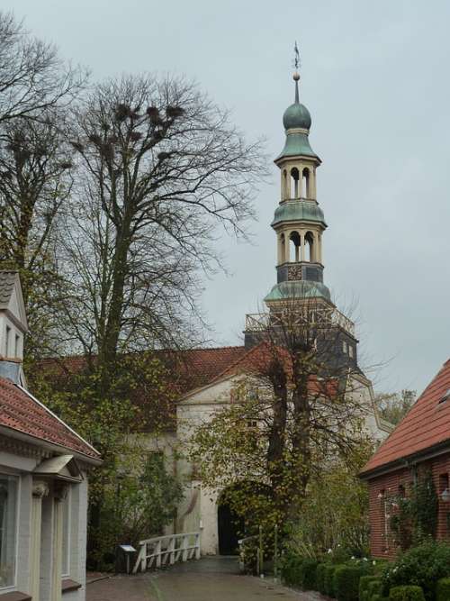 Dornum East Frisia Germany Church Northern Germany
