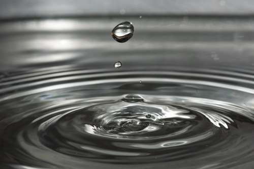 Drip Drop Of Water Wave Wet Water Circle