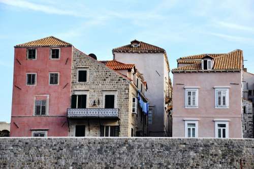 Dubrovnik Croatia Houses