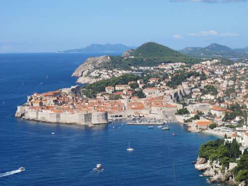 Dubrovnik Croatia City Dalmatia