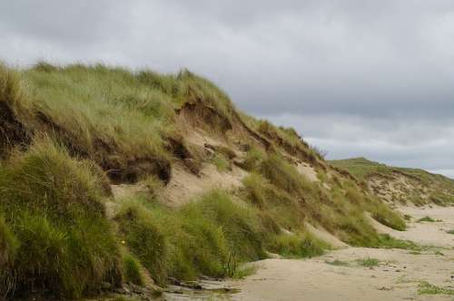 Dune Beach North Sea Nordic Coast Sand Landscape