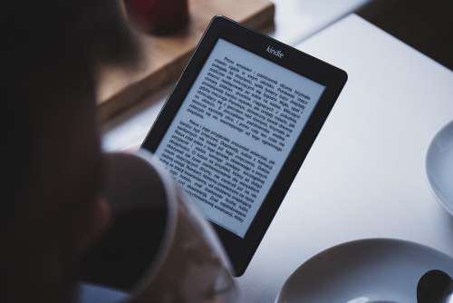 E-Book Kindle Ebook Digital Technology Device