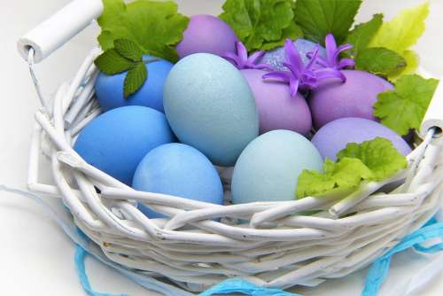 Easter Egg Basket Easter Eggs Easter Nest