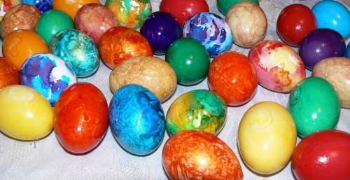 Easter Eggs Easter Eggs Colorful