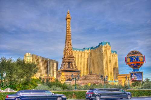 Eiffel Tower Las Vegas Paris Limousine Nevada