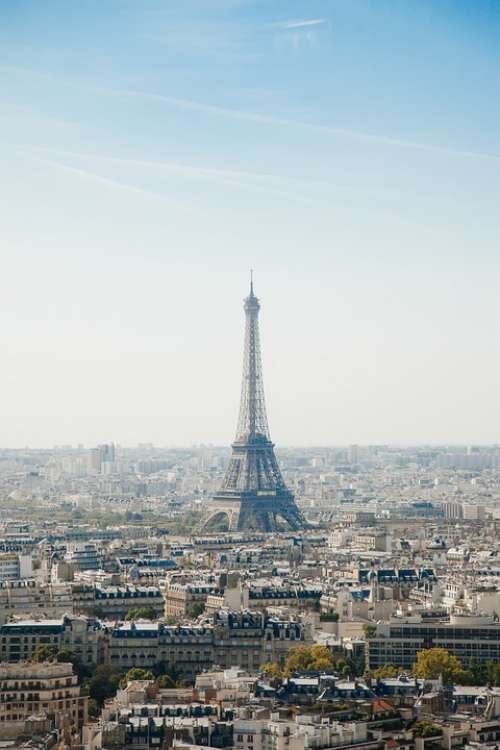 Eiffel Tower Paris Cityscape France City