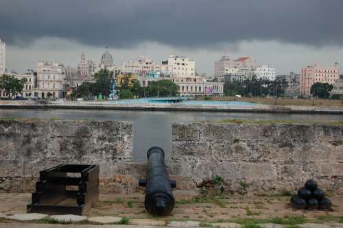 El Moro Cuba Havana Pirates Gun Bird Fortress