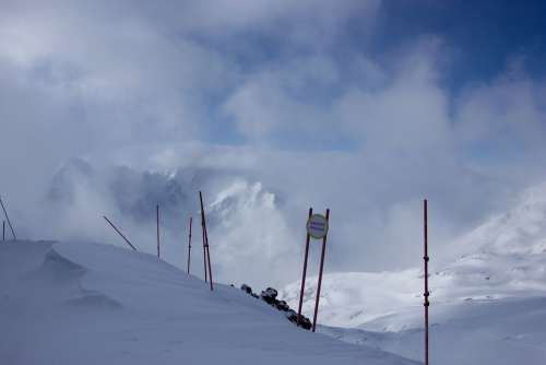 Elbrus Region Mountain Mountains Snow Extreme