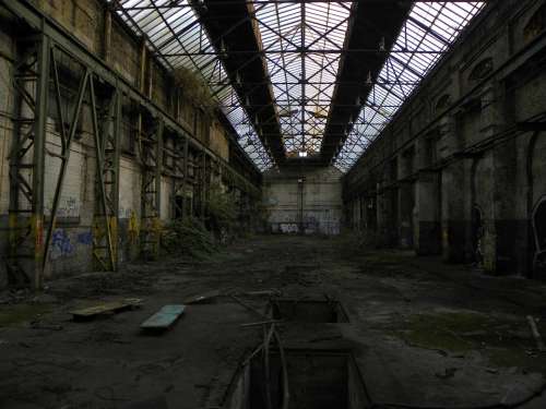 Factory Industry Old Abandoned Lapsed