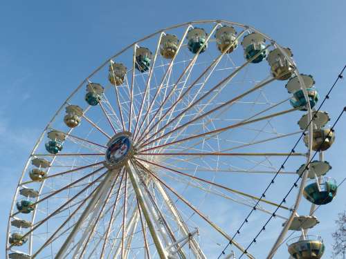 Fair Christmas Market Wheel Ferris Wheel