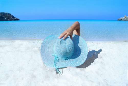Fashion Sun Hat Sun Protection Holidays Vacation
