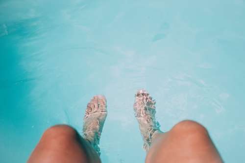 Feet Legs Leisure Outdoors Person Pool Relaxation