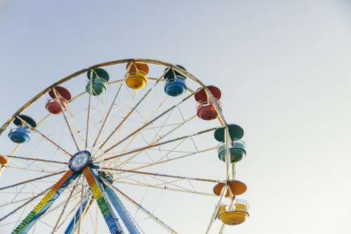 Ferris Wheel Entertainment Amusement Park Funfair