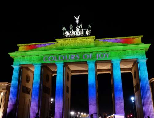 Festival Of Lights Brandenburg Gate Berlin Capital