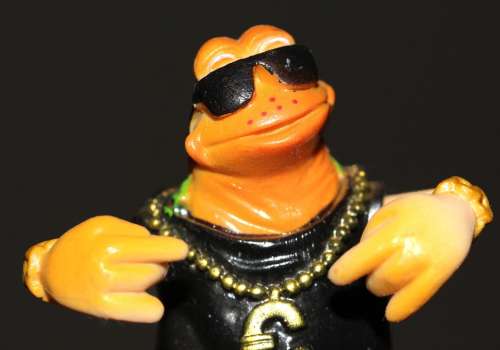 Figure Game Figure Frog Cool Collect Plastic
