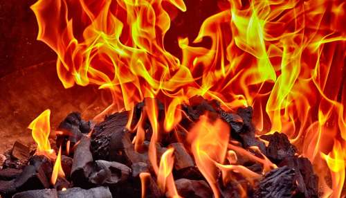 Fire Flame Carbon Burn Heat Hot