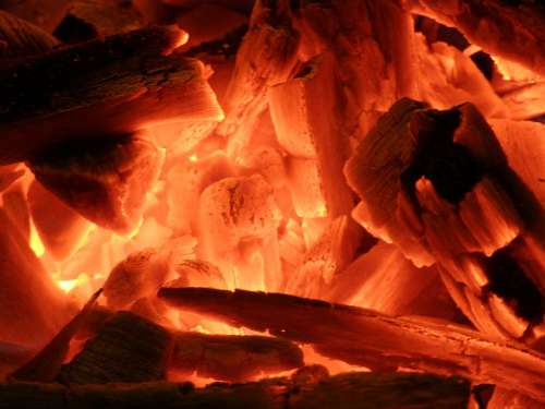 Fire Heat Energy Warm Embers Burn