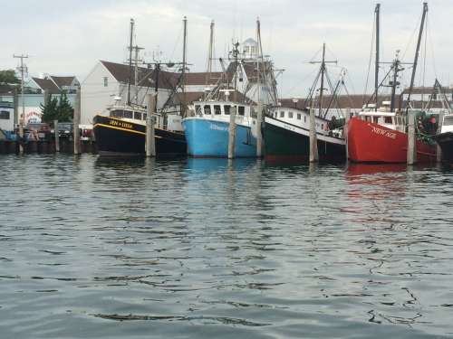 Fishing Vessel Harbor Commercial Dock Trawler