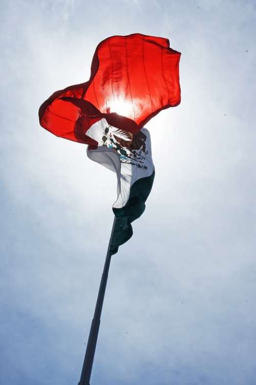 Flag Mexico Nation Symbol Patriotism