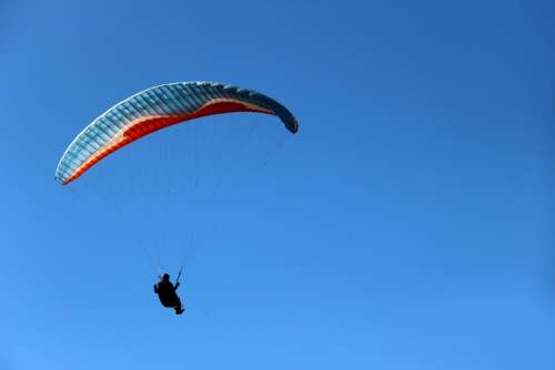 Flight Paragliding Sky Freedom Clouds Sport