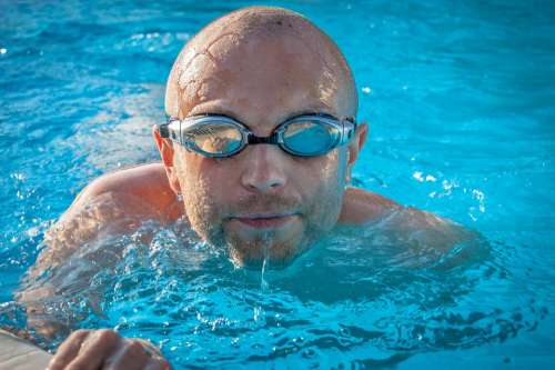 Float Pool Water Swim Man Sports Swimming Pool