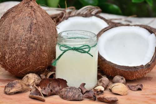 Food Coconut Fruit Healthy Coconut Oil Homemade