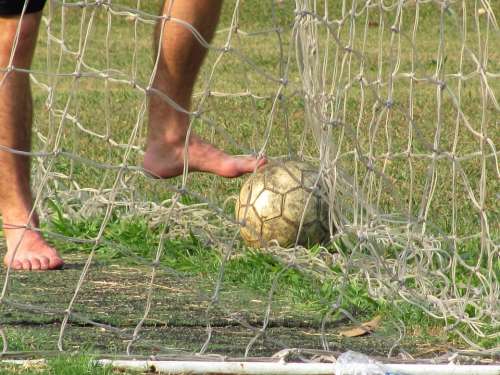 Football Amateur Soccer Goal Networks Ball