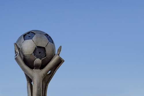 Football Cup Ball Trophy Award Sport Club Play