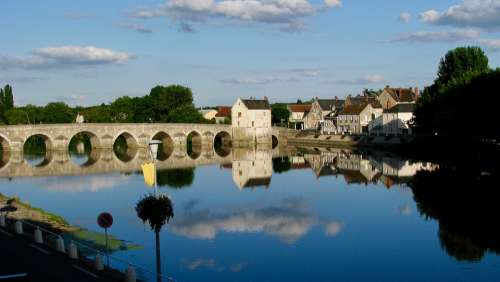 France Loire Castles River Cher