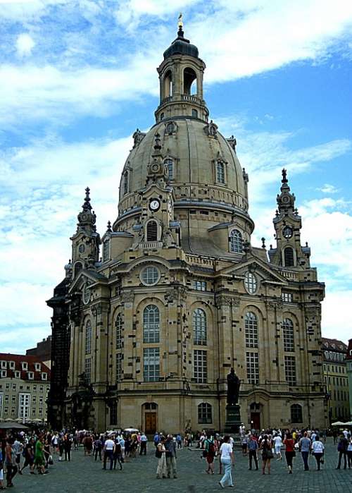 Frauenkirche Landmark Dresden Saxony