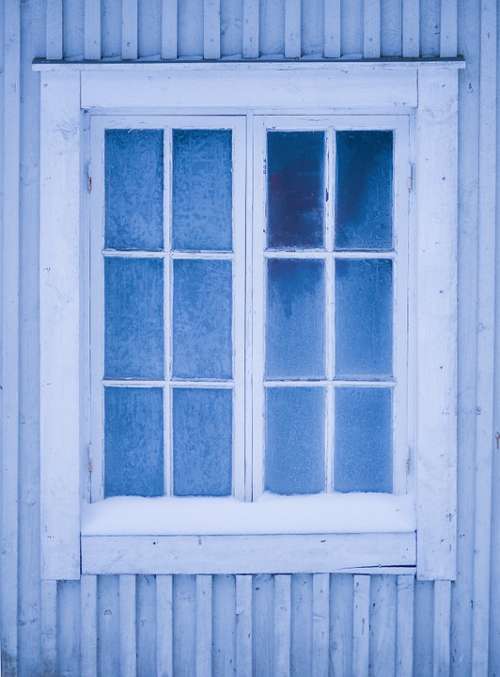 Frost Window Winter