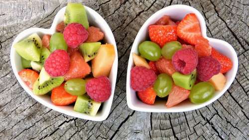 Fruit Fruits Fruit Salad Fresh Bio Healthy Heart